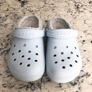 Lined crocs